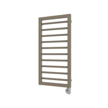 Vertaduro - Badheizkörper mit Thermostat ADEL 400W 100x50 cm Taupe