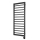 Vertaduro - Badheizkörper mit Thermostat ADEL 600W 128x50 cm Anthrazit