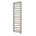 Vertaduro - Badheizkörper mit Thermostat ADEL 600W 172x50 cm taupe