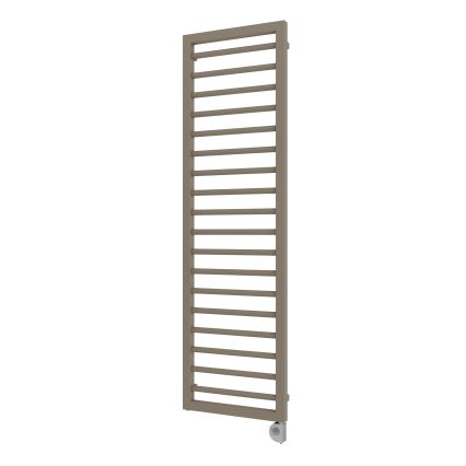 Vertaduro - Badheizkörper mit Thermostat ADEL 600W 172x50 cm taupe
