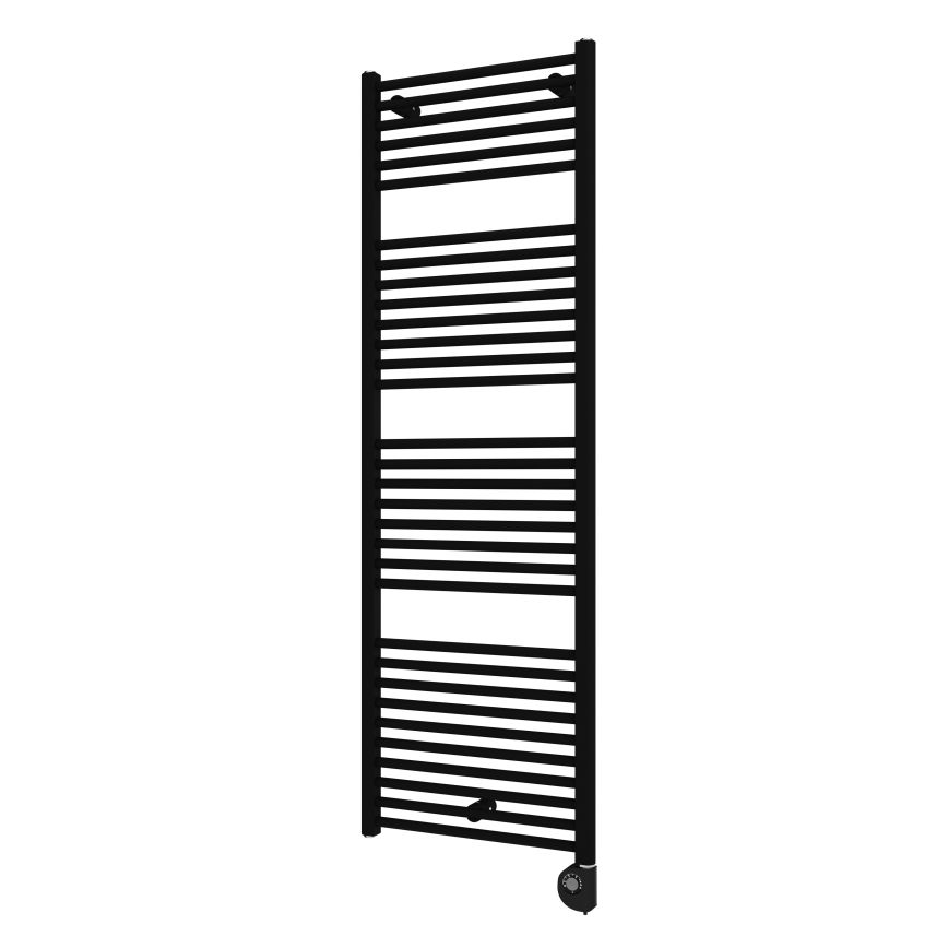 Vertaduro - Badheizkörper mit Thermostat DENISE 600W 154x50 cm schwarz