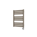 Vertaduro - Badheizkörper mit Thermostat LUCY 400 W 73x50 cm taupe