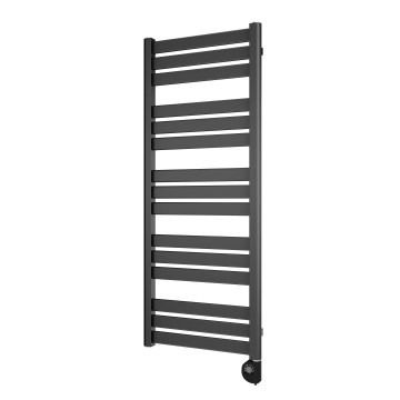 Vertaduro - Badheizkörper mit Thermostat LUCY 600 W 125 x 50 cm Anthrazit