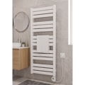Vertaduro - Badheizkörper mit Thermostat LUCY 600W 125x50 cm weiß