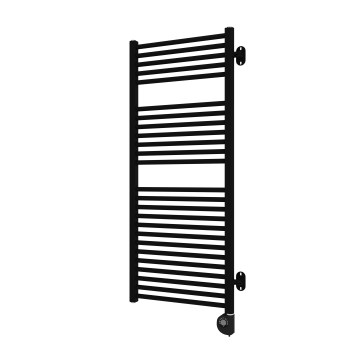 Vertaduro - Badheizkörper mit Thermostat MEG 600W 118x50 cm schwarz