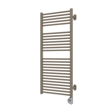 Vertaduro - Badheizkörper mit Thermostat MEG 600W 118x50 cm taupe
