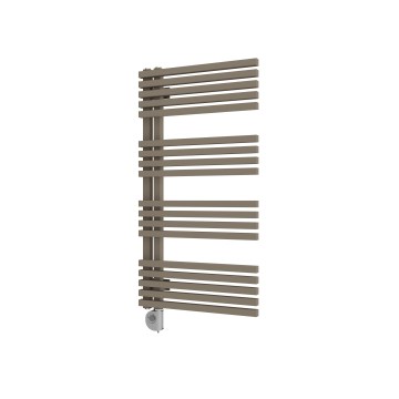 Vertaduro - Badheizkörper mit Thermostat MICHELLE 600W 97x50 cm taupe