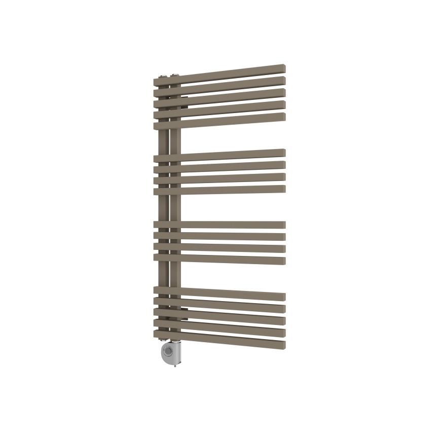 Vertaduro - Badheizkörper mit Thermostat MICHELLE 600W 97x50 cm taupe