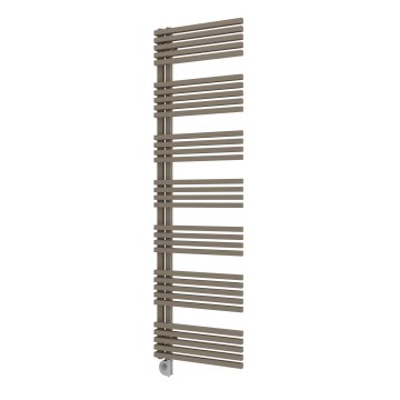 Vertaduro - Badheizkörper mit Thermostat MICHELLE 900W 177x50 cm taupe