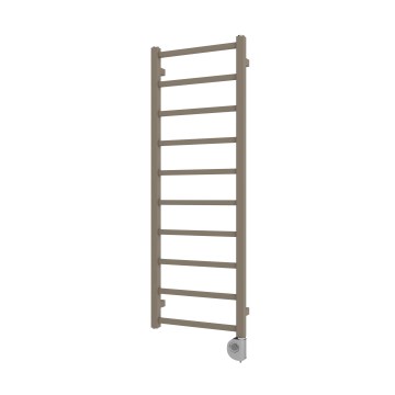 Vertaduro - Badheizkörper mit Thermostat ZOE 400W 114x40 cm taupe
