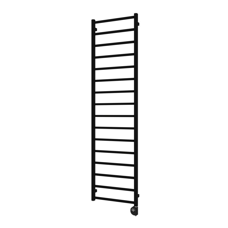 Vertaduro - Badheizkörper mit Thermostat ZOE 400W 186x50 cm schwarz