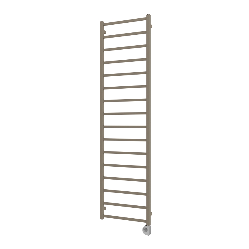 Vertaduro - Badheizkörper mit Thermostat ZOE 400W 186x50 cm taupe