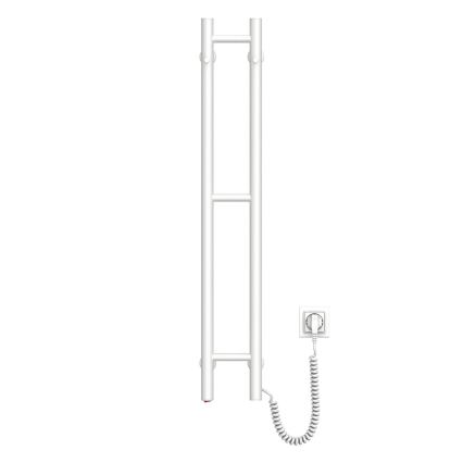 Vertaduro - Elektrischer Handtuchtrockner VEO 46W/230V 100x16 cm IP44 weiß rechts