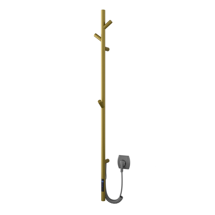 Vertaduro - Elektrischer Handtuchwärmer MEDA 37W 118x16 cm gold