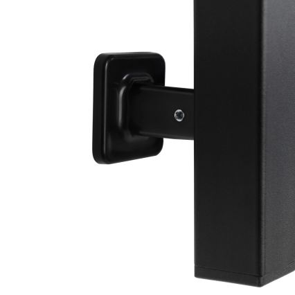 Vertaduro - Elektrischer Handtuchwärmer mit Thermostat AVA 181W/230V 50x90 cm IP44 schwarz rechts