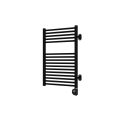 Vertaduro - Schwenkbarer Badheizkörper mit Thermostat MEG 400W 78x50 cm schwarz