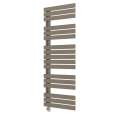 Vertaduro - ZIVA Badezimmerheizkörper mit Thermostat 800 W 177 x 50 cm taupe