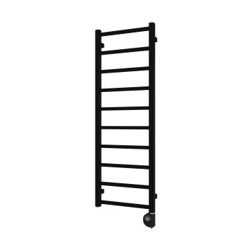 Vertaduro - ZOE Badezimmerheizkörper mit Thermostat 400W 114x40 cm schwarz