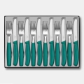 Victorinox - Besteckset SWISS CLASSIC, 12-teilig, türkis