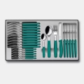 Victorinox - Besteckset SWISS CLASSIC, 24-teilig, türkis
