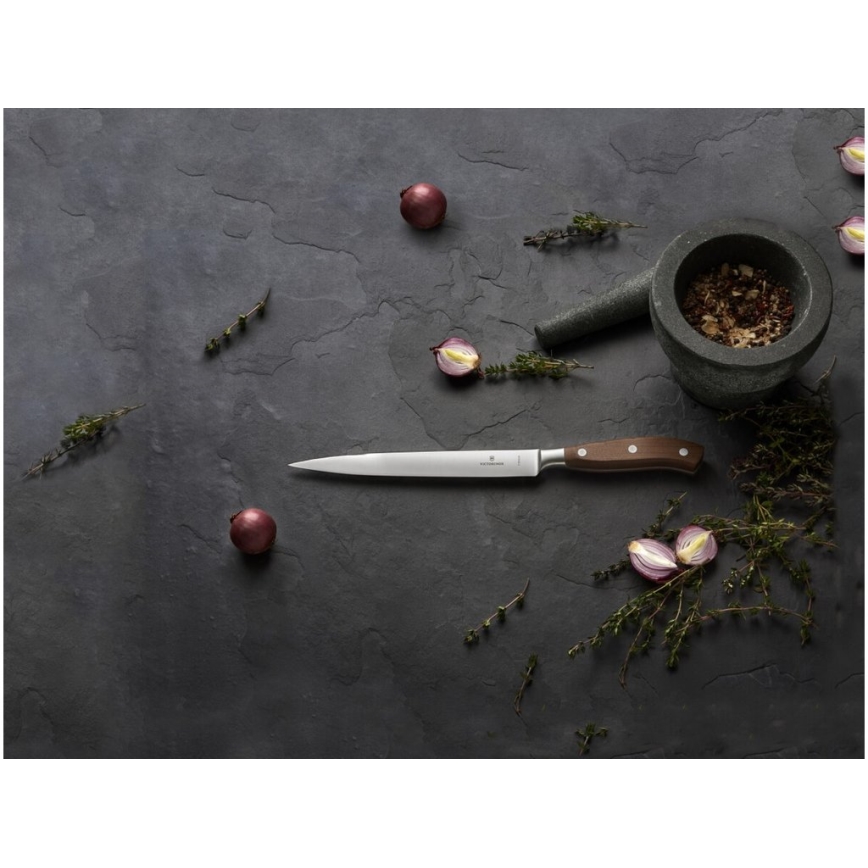 Victorinox - Küchen-Filetiermesser GRAND MAITRE 20 cm Ahorn