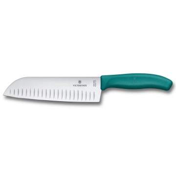Victorinox - Küchenmesser Santoku SWISS CLASSIC 17 cm türkis