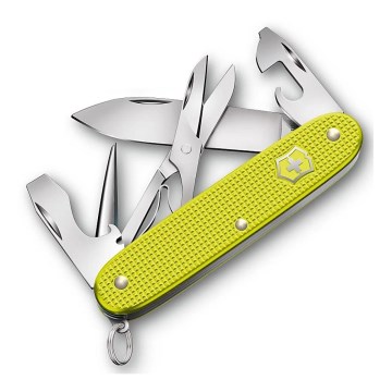 Victorinox – Multifunktionales Taschenmesser Alox Limited edition 9,3 cm/9 Funktionen grün