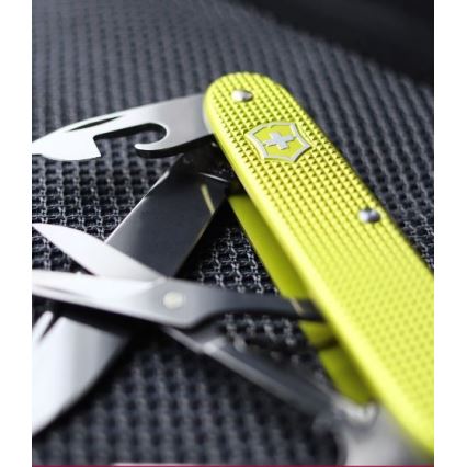 Victorinox – Multifunktionales Taschenmesser Alox Limited edition 9,3 cm/9 Funktionen grün