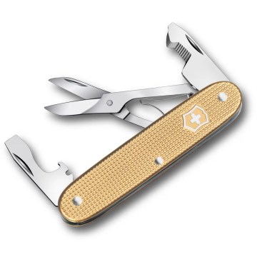 Victorinox - Multifunktionales Taschenmesser COMPANION SLIM ALOX 9,3 cm/6 Funktionen goldfarben
