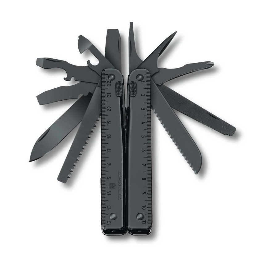 Victorinox - Multifunktionelle Taschenzange 11,5 cm/27 Funktionen schwarz