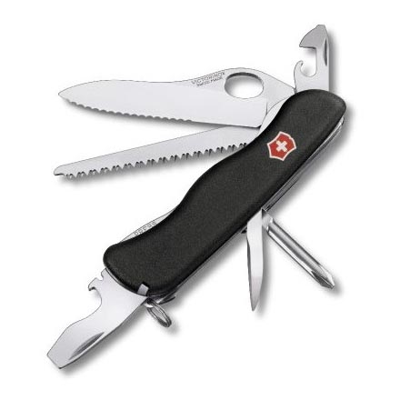 Victorinox - Multifunktionelles Taschenmesser 11,1 cm/12 Funktionen schwarz