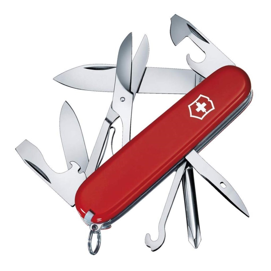 Victorinox - Multifunktionelles Taschenmesser 9,1 cm/14 Funktionen rot