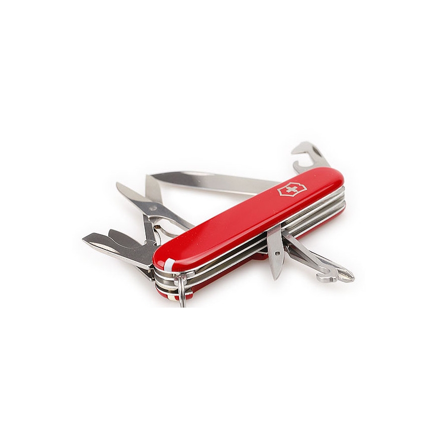 Victorinox - Multifunktionelles Taschenmesser 9,1 cm/14 Funktionen rot