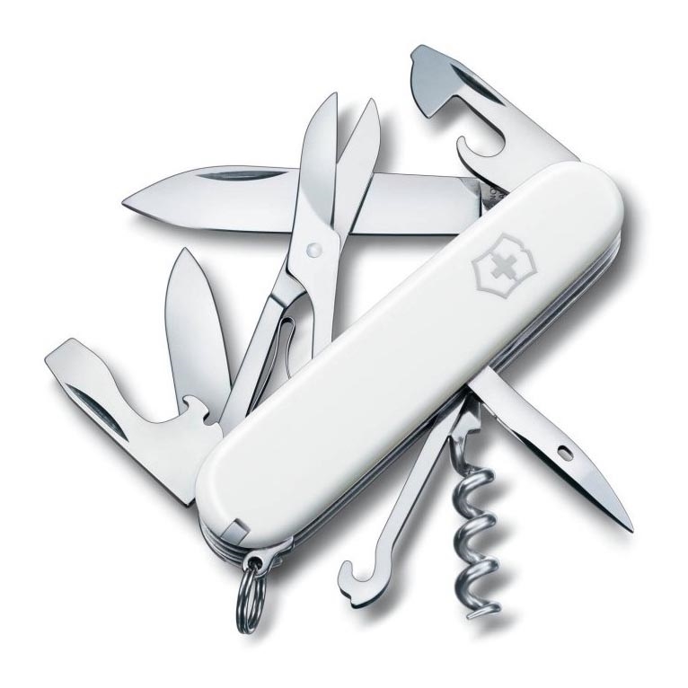 Victorinox - Multifunktionelles Taschenmesser 9,1 cm/14 Funktionen weiß