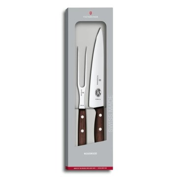 Victorinox - Servier-Set WOOD, 2-tlg., Ahorn