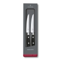Victorinox - Steakmesser-Set GRAND MAITRE 12 cm, 2 Stück, schwarz