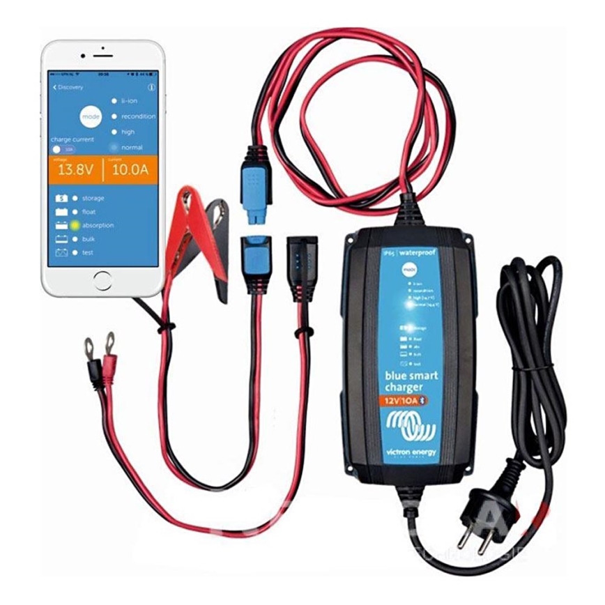Victron Energy – Intelligentes Blei-Säure-Batterie-Ladegerät 12V/15A IP65