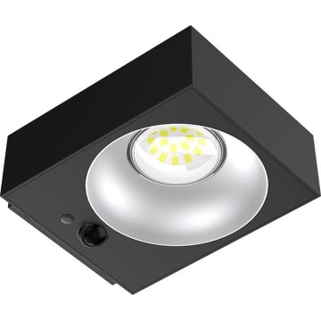 Viking - Dimmbare LED-Solar-Wandleuchte mit Sensor LED/2W/3,7V IP65 4000K 2000 mAh