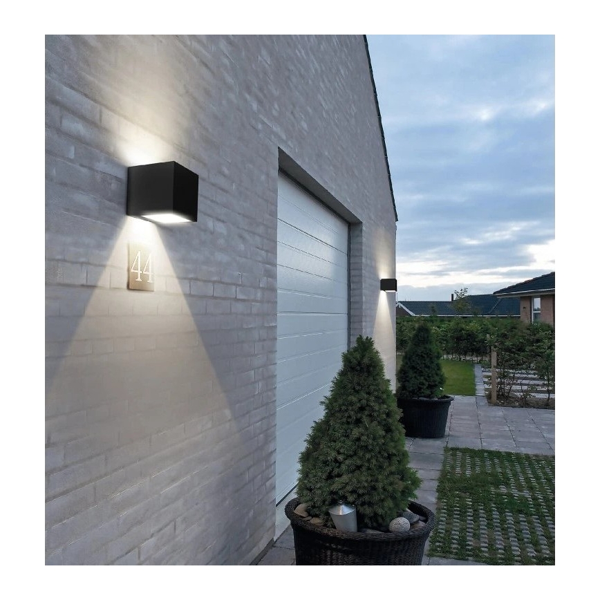 Viking - dimmbare LED-Solar-Wandleuchte LED/1W/3,7V IP54 4000K 2000 mAh
