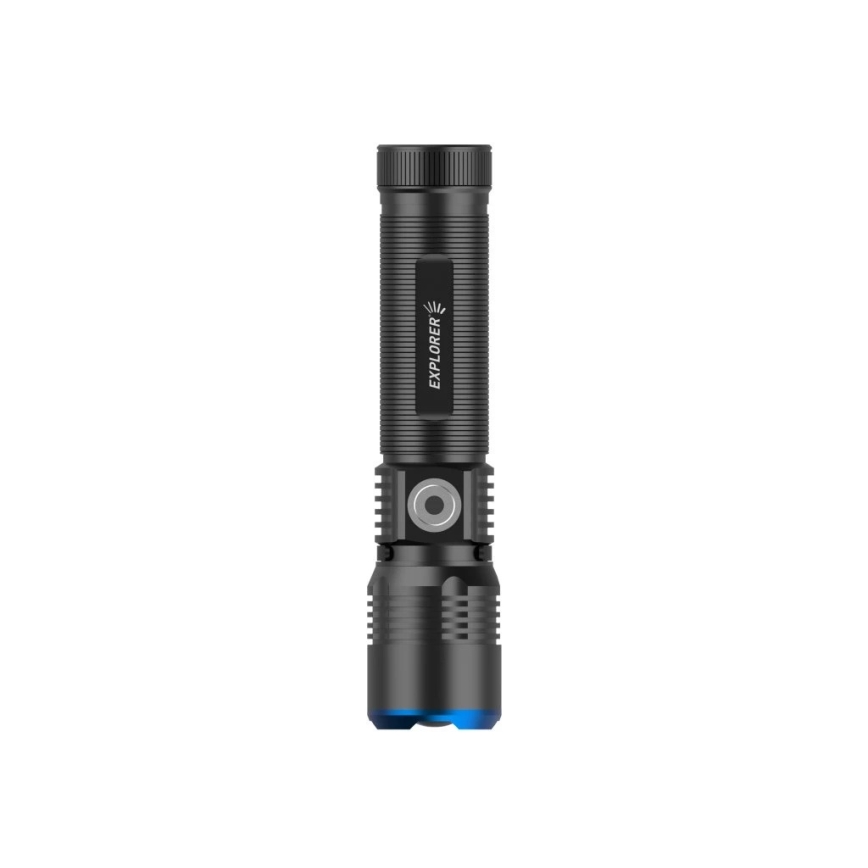 Viking - dimmbare, wiederaufladbare LED-Taschenlampe LED/5V IPX3 600 lm 2600 mAh