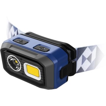 Viking - dimmbare, wiederaufladbare Stirnlampe mit Sensor LED/5V IPX4 400 lm 3xAAA/1000 mAh