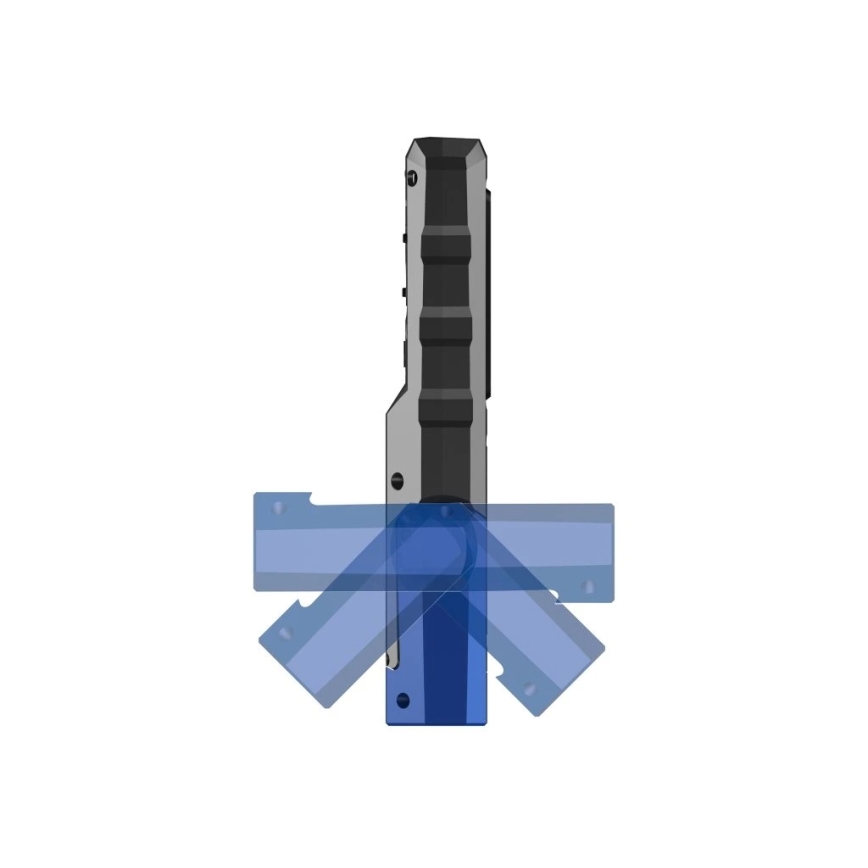 Viking - LED-dimmbare wiederaufladbare Taschenlampe LED/5V IPX6 600 lm 4000 mAh