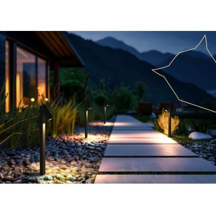 Viking - LED Solarlampe LED/1,4W/3,7V IP65 3000K