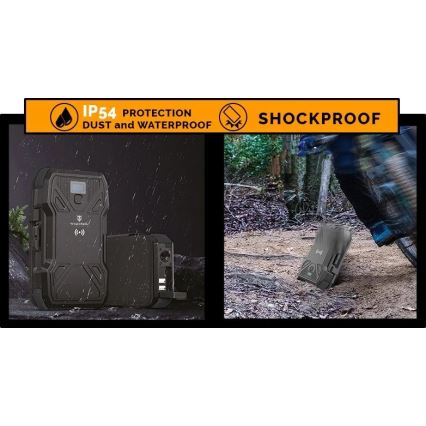 Viking - Powerbank mit LED-Taschenlampe, kabellosem Laden und Solarpanel, Power Delivery 22,5W/30000 mAh