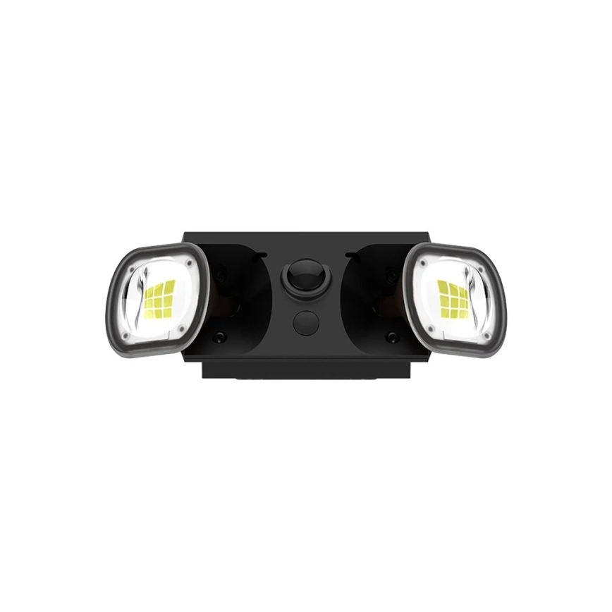 Viking - dimmbare, solarbetriebene, flexible LED-Wandleuchte mit Sensor LED/1,3W/3,7V IP44 4000K 2000 mAh