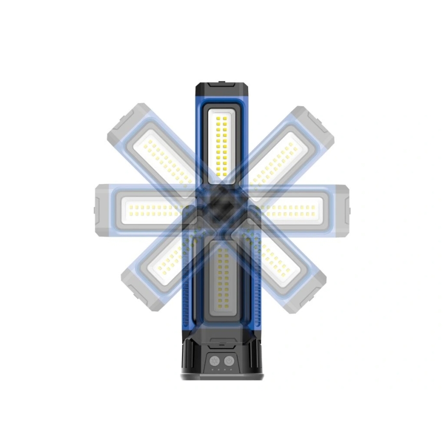 Viking - Wiederaufladbarer LED-Scheinwerfer mit Stativ 3xLED/5V IPX4 7000 lm 4000 mAh