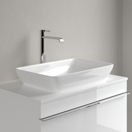 Villeroy & Boch 411355R1 - Aufsatzwaschbecken VENTICELLO 55,5 x 36 cm Keramik/weiß