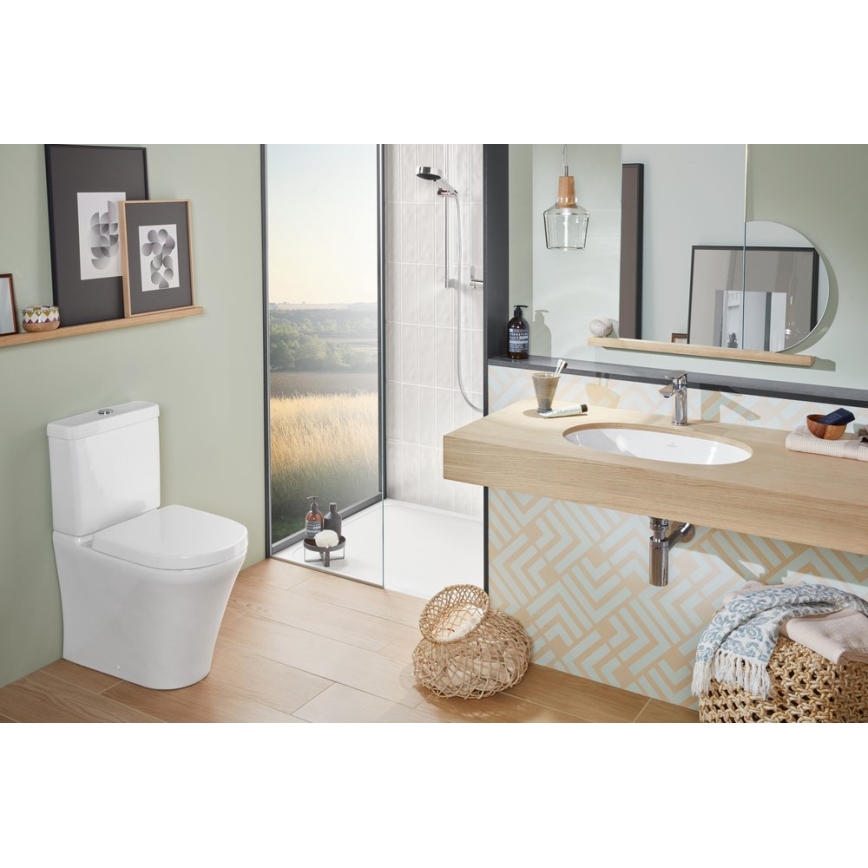 Villeroy & Boch 41625001 - Einbauwaschbecken O.NOVO 53x32 cm Keramik/weiß