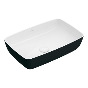 Villeroy & Boch 417258BCT8 - Aufsatzwaschbecken ARTIS 58 x 38,5 cm Keramik/Schwarz