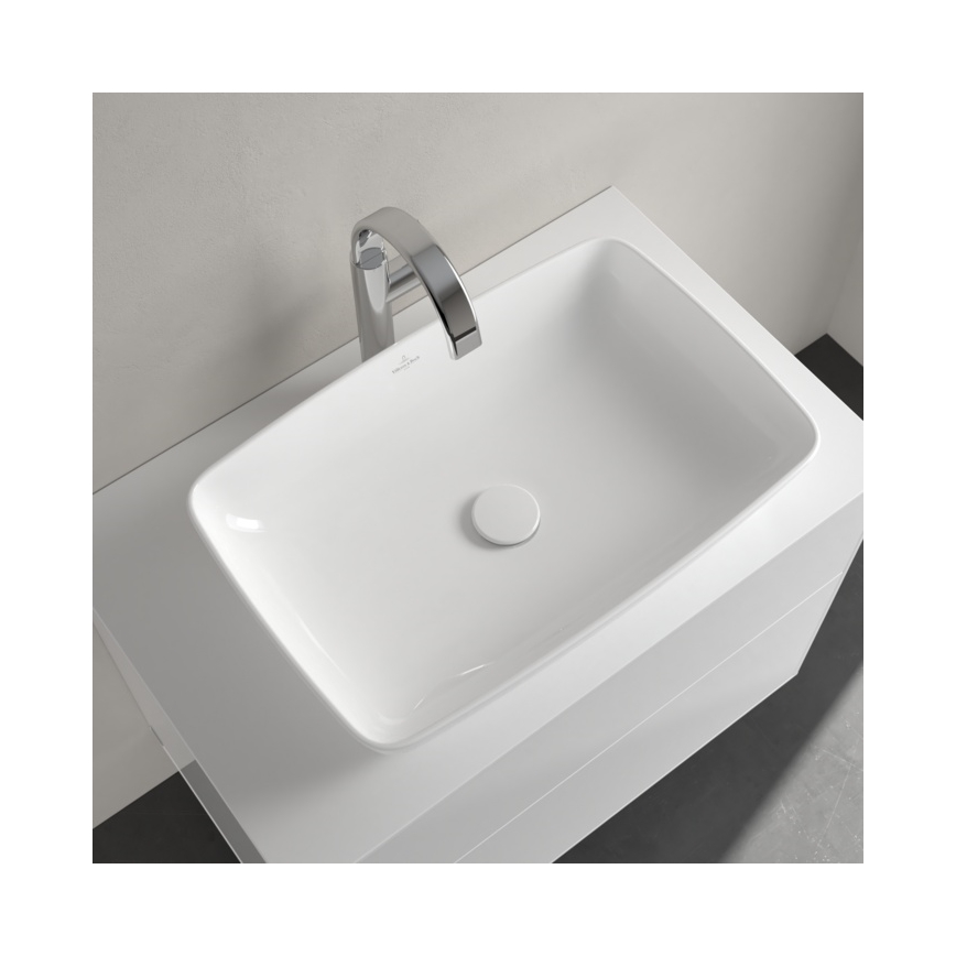 Villeroy & Boch 417258R1 - Aufsatzwaschbecken ARTIS 58x38,5 cm Keramik/weiß